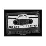 Metallica: Standard Woven Patch/No Life `Til Leather