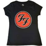 Foo Fighters: Ladies T-Shirt/FF Logo (Small)