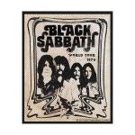 Black Sabbath: Standard Woven Patch/Band (Retail Pack)