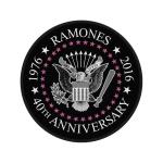 Ramones: Standard Woven Patch/40th Anniversary (Retail Pack)
