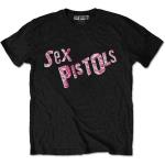 The Sex Pistols: Unisex T-Shirt/Multi-Logo (Small)