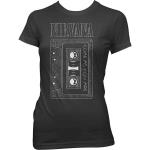 Nirvana: Ladies T-Shirt/As You Are Tape (Large)