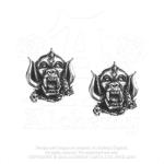 Motorhead: War-Pig Stud Earrings