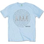 The Beatles: Unisex T-Shirt/Abbey Road Songs Swirl (Foiled) (X-Large)