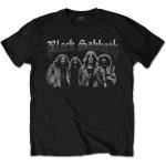 Black Sabbath: Unisex T-Shirt/Greyscale Group (Large)