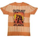 Outkast: Unisex T-Shirt/Atlanta (Orange) (Wash Collection) (Large)