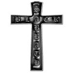 Black Sabbath: Pin Badge/Cross (Enamel In-Fill)