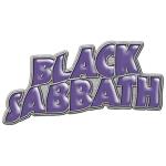 Black Sabbath: Pin Badge/Purple Logo (Enamel In-Fill)