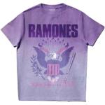 Ramones: Unisex T-Shirt/Mondo Bizarro (Wash Collection) (Large)