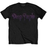 Deep Purple: Unisex T-Shirt/Vintage Logo (Black) (XX-Large)