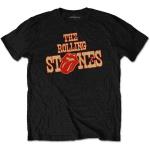 The Rolling Stones: Unisex T-Shirt/Wild West Logo (Large)