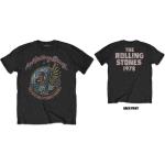 The Rolling Stones: Unisex T-Shirt/Dragon `78 (Back Print) (Medium)
