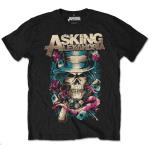 Asking Alexandria: Unisex T-Shirt/Hat Skull (Retail Pack) (X-Large)