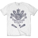 The Who: Unisex Retail Pack T-Shirt/Pinball Wizard Flippers (White) (Large)