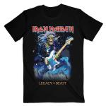 Iron Maiden: Unisex T-Shirt/Eddie on Bass (Medium)