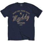 Muddy Waters: Unisex T-Shirt/Keep The Blues Alive (Large)