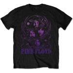 Pink Floyd: Unisex T-Shirt/Purple Swirl (Small)