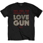 KISS: Unisex T-Shirt/Pull The Trigger (X-Large)