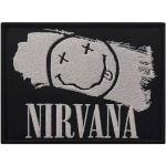 Nirvana: Standard Woven Patch/Happy Face Paint