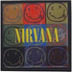 Nirvana: Standard Printed Patch/Distressed Happy Face Blocks