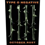Type O Negative: Back Patch/October Rust