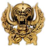 Motörhead: Pin Badge/Everything Louder Forever (Enamel In-Fill)