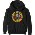 Guns N Roses: Guns N` Roses Unisex Pullover Hoodie/Classic Logo (Large)