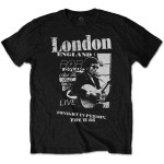 Bob Dylan: Unisex T-Shirt/Scraps (Black) (Large)