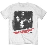 Iggy & The Stooges: Unisex T-Shirt/Four Faces (White) (Medium)