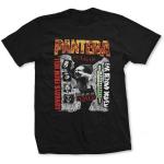 Pantera: Unisex T-Shirt/3 Albums (Medium)
