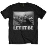 The Beatles: Unisex T-Shirt/Let It Be Studio (Large)