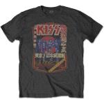 KISS: Unisex T-Shirt/Destroyer Tour `78 (Large)