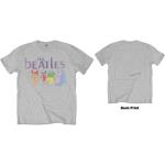 The Beatles: Unisex T-Shirt/White Album Back (Back Print) (Large)