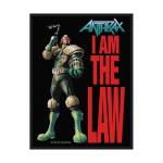 Anthrax: Standard Woven Patch/I Am The Law