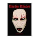 Marilyn Manson: Standard Woven Patch/Face