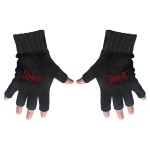 Slipknot: Unisex Fingerless Gloves/Logo (Black)
