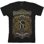 Shinedown: Unisex T-Shirt/Ornamental Scissors (Small)