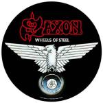 Saxon: Back Patch/Wheels of Steel