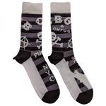 CBGB: Unisex Ankle Socks/Logos Striped (UK Size 7 - 11)
