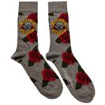 Guns N Roses: Guns N` Roses Unisex Ankle Socks/Bullet Roses (UK Size 7 - 11)