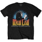Meat Loaf: Unisex T-Shirt/Live (Black) (Medium)