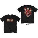 Meat Loaf: Unisex T-Shirt/Roses (Back Print) (Large)