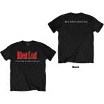 Meat Loaf: Unisex T-Shirt/IWDAFLBIWDT (Back Print) (Large)