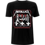Metallica: Unisex T-Shirt/Vintage Master of Puppets Photo (Small)