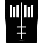 Marilyn Manson: Back Patch/Cross Logo