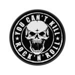 Generic: Standard Woven Patch/You Can`t Kill Rock n` Roll