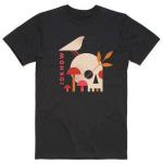 iDKHow: Unisex T-Shirt/Mushroom Skull (Large)