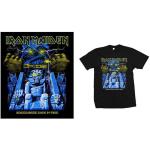 Iron Maiden: Unisex T-Shirt/Back in Time Mummy (Medium)