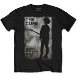The Cure: Unisex T-Shirt/Boys Don`t Cry Black & White (X-Large)