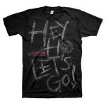 Ramones: Unisex T-Shirt/Hey Ho (Medium)